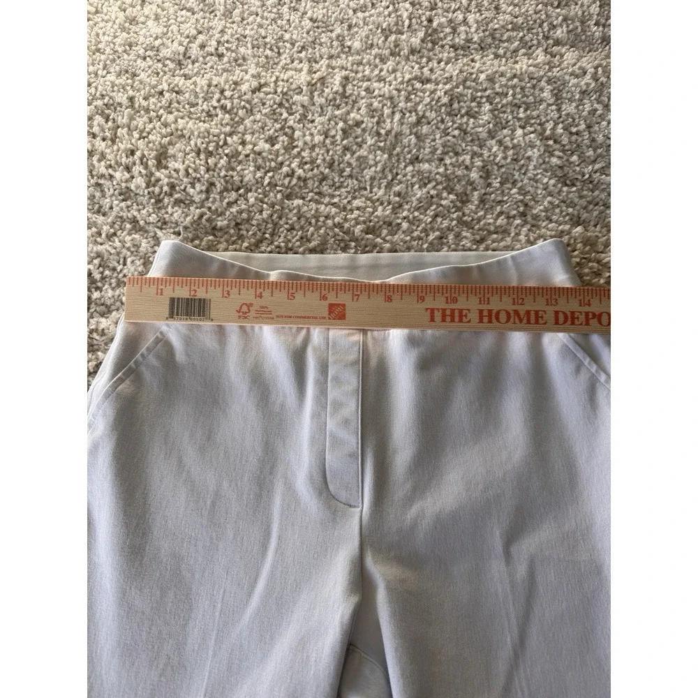 Spanx The Perfect Pant Women Size Medium White Excellent Kick Flare Stretch